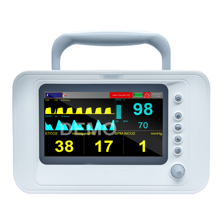 Multiparameter Patient Monitor hospital ambulance instrument portable vital  sign monitor